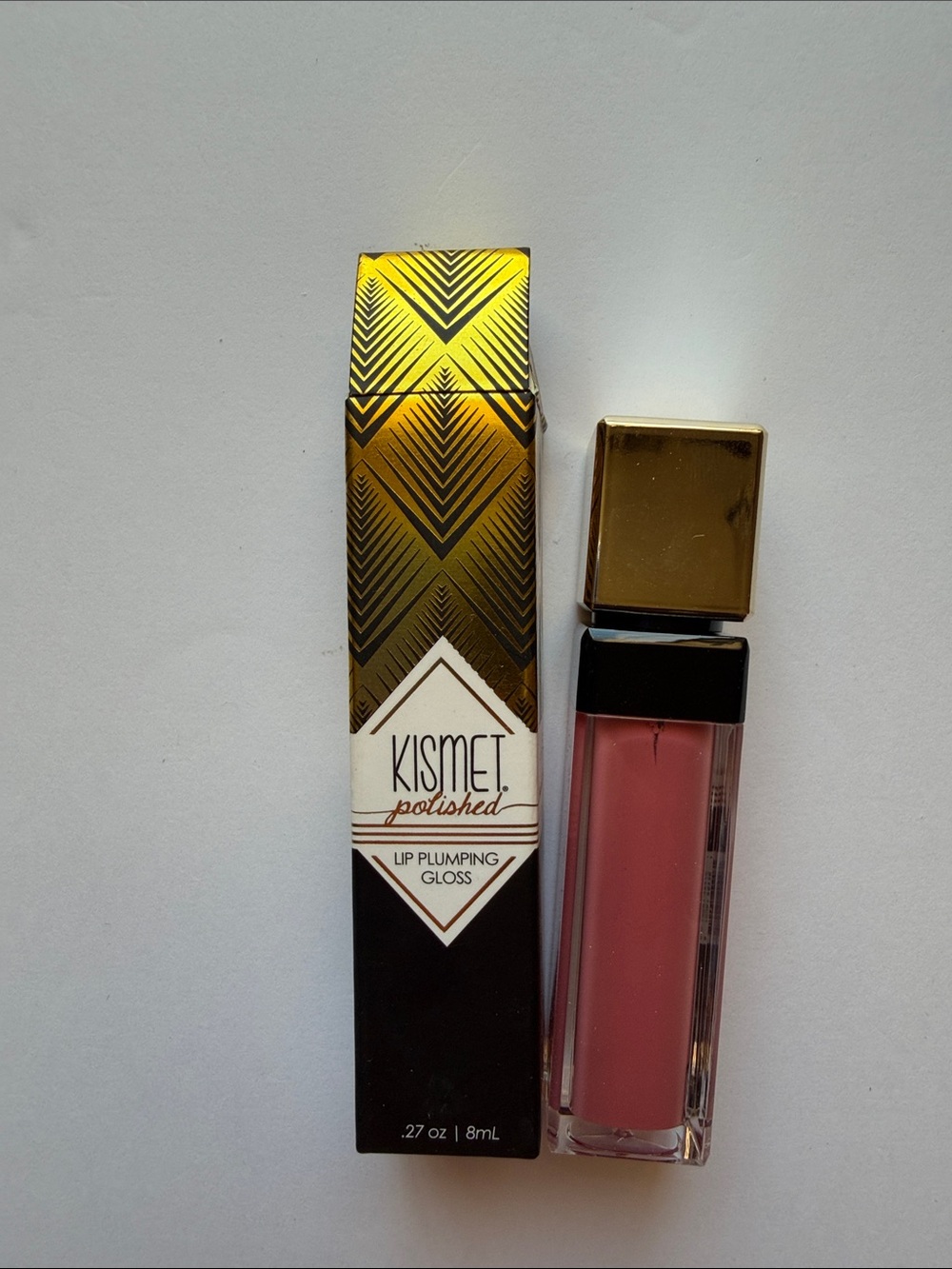 Kismet Polished Lip Plumping Gloss - Rose Pink